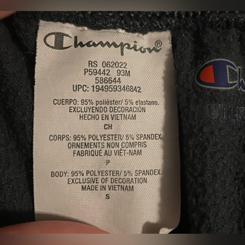 Champion Men’s Grey Run Joggers, Small - Picture 4 of 4